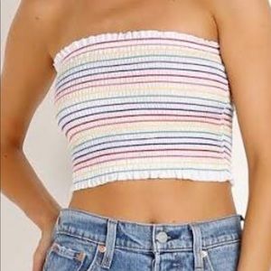 Show me your Mumu rainbow crop top